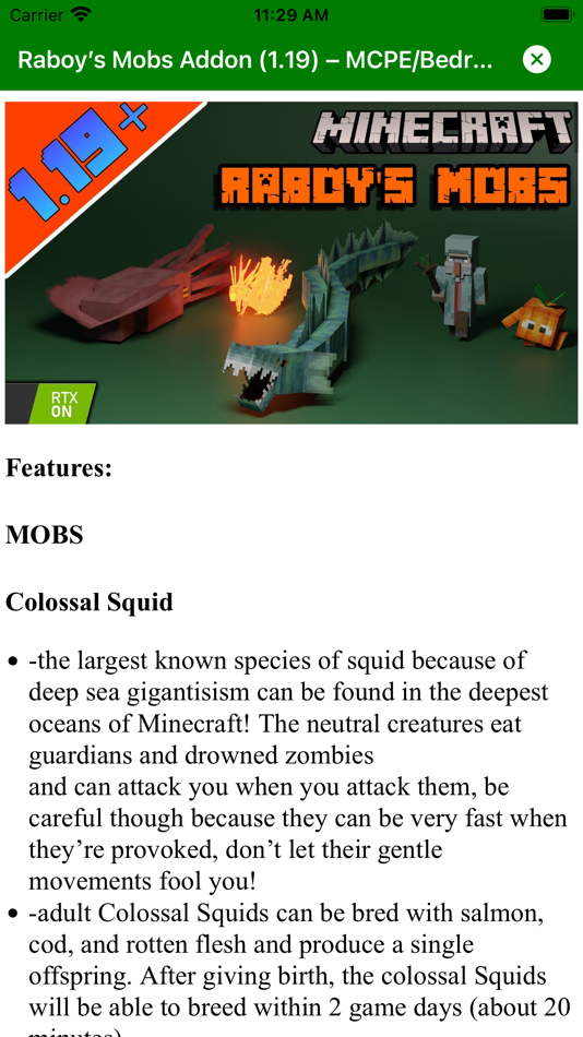 #4. MCPE ADDONS FOR MINECRAFT GAME (iOS) Podle: JALI STORE
