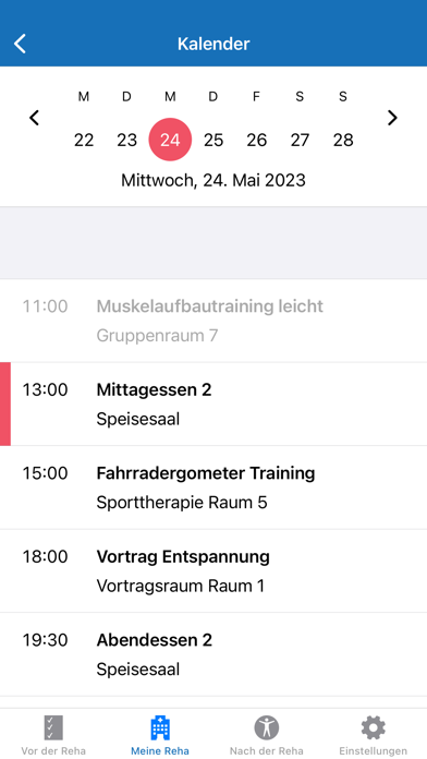 Hamm Kliniken Screenshot