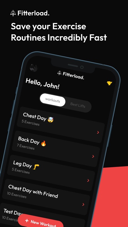 Fitterload - Gym Tracker