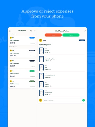 Expensify - Expense Trackerのおすすめ画像6