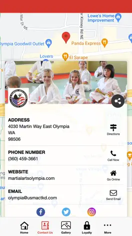 Game screenshot U.S. Martial Arts Center apk