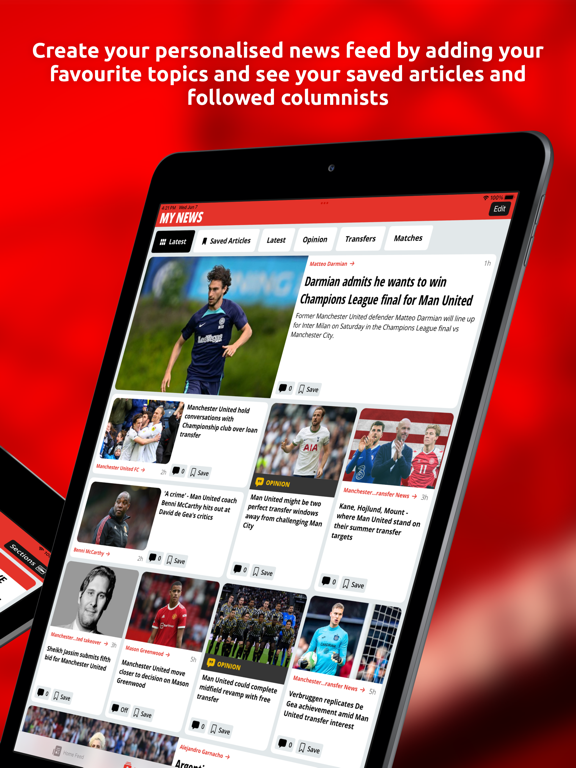 Screenshot #5 pour Man United News by M.E.N