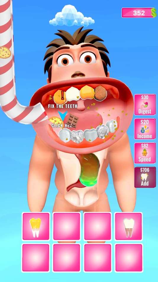 #1. Teeth Merge (iOS) By: TechnoMagic Pvt. Ltd