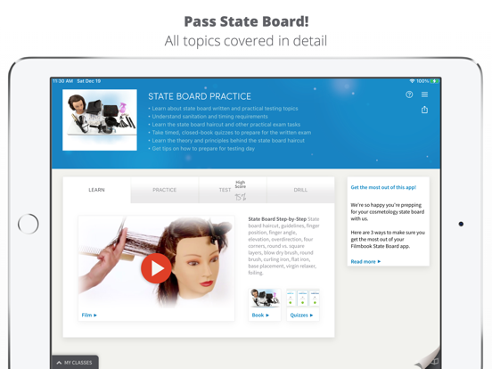 Filmbook State Board iPad screenshot 1 - Education app