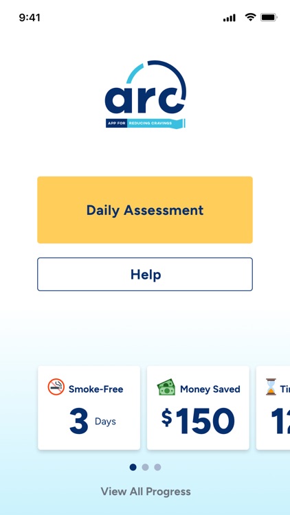 ARC App for Reducing Cravings