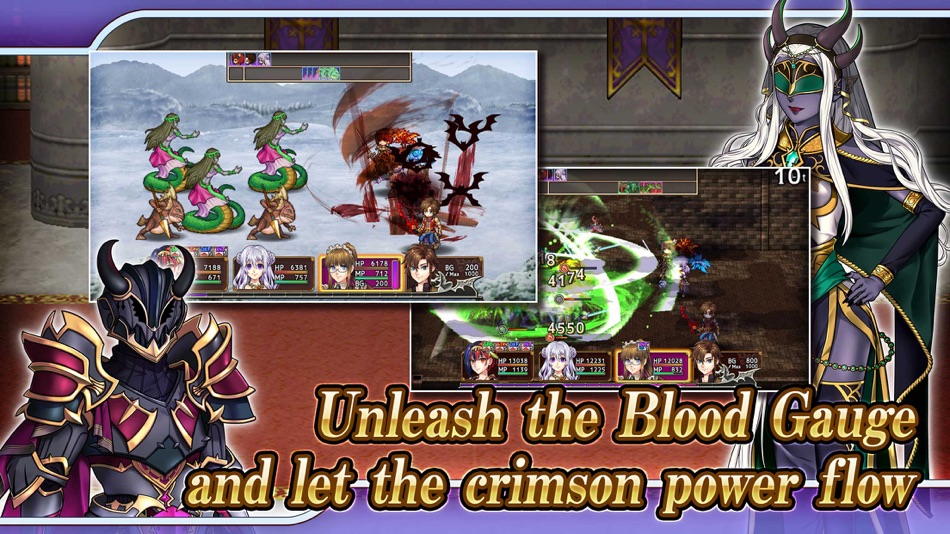 #4. RPG Knights of Grayfang (iOS) Podle: Kotobuki Solution Co., Ltd.