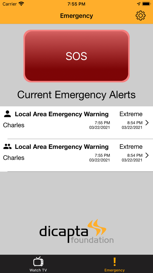 #5. GoCC4All (FEMA Test Channel) (iOS) 게시자: Dicapta Foundation Corporation