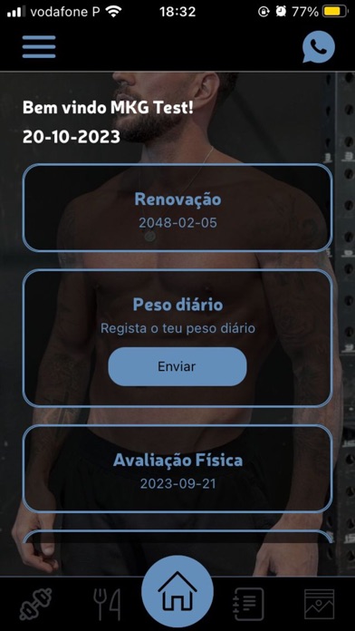 Renato Estêvão Fitness Screenshot