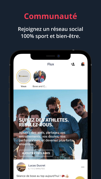 Boxe and Change App Screenshot