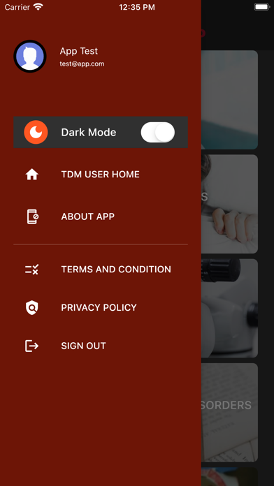 App screenshot