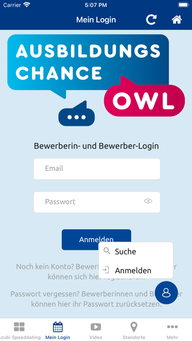 Ausbildungschance OWL Screenshot