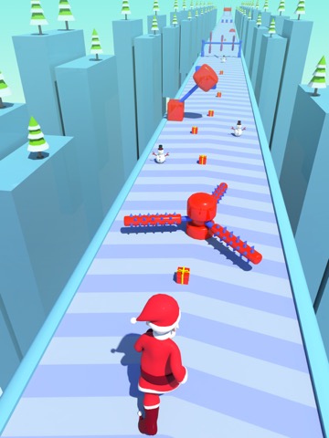 Santa Fun Run 3D-Running Gamesのおすすめ画像4