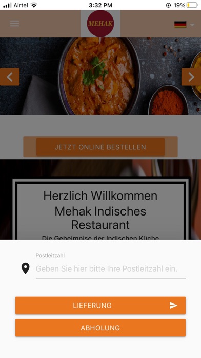 Mehak Restaurant Screenshot