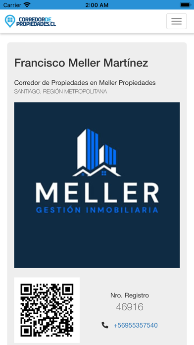 Corredor de Propiedades Screenshot