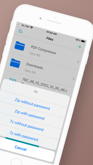 zip viewer & extractor, WinZip Screenshot