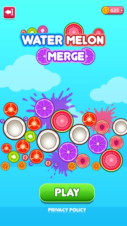 Watermelon Game Fruit Merge