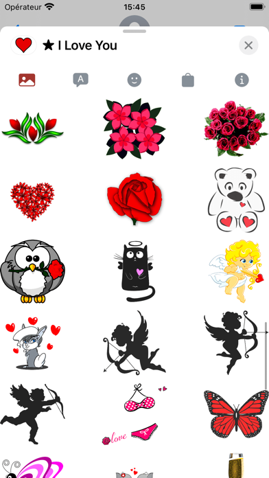 私はあなたを愛して • Stickers and Emojiのおすすめ画像3