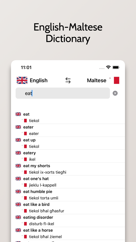#1. Maltese-English Dictionary (iOS) 由: FB PUBLISHING LLC