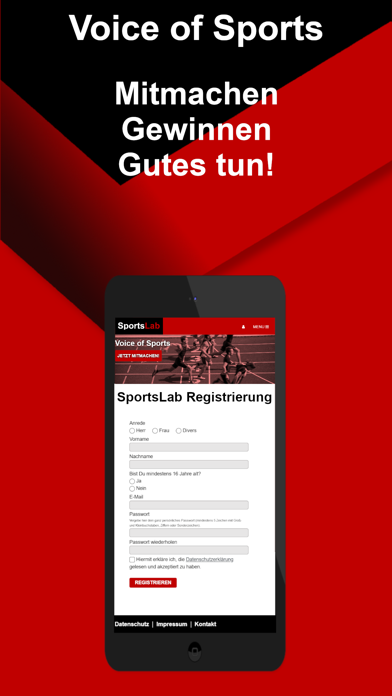 SportsLab Screenshot