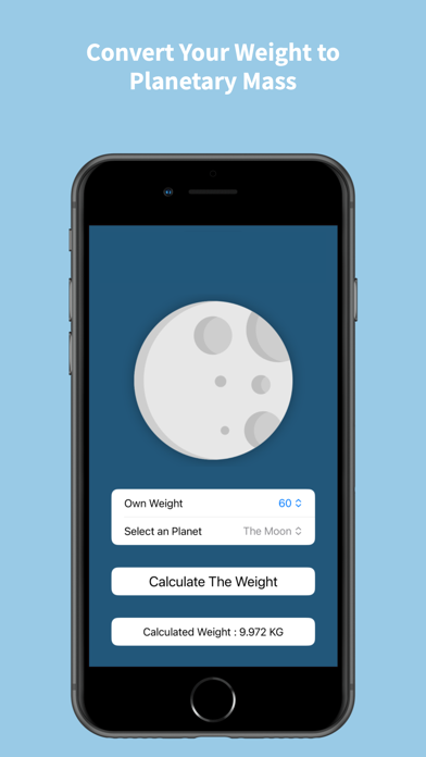 Screenshot #1 pour PlanetWeight