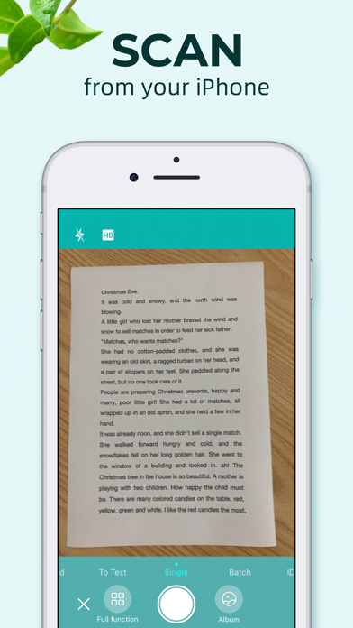 Screenshot #1 for pdf scanner-cam scan app