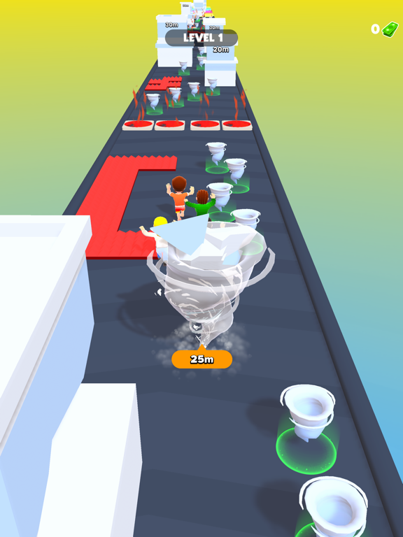 Screenshot #5 pour Tornado Runner 3D