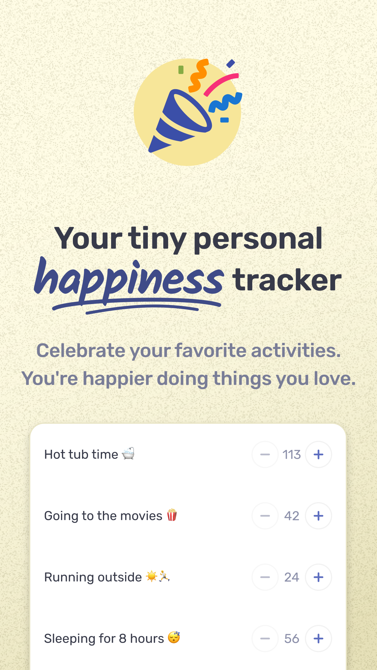 TinyWins - Happiness Tracker