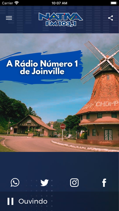 NATIVA FM JOINVILLE Screenshot