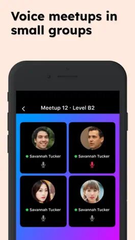 Game screenshot Diglot · English Voice Meetups apk
