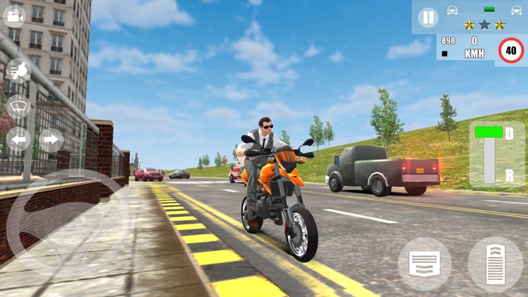 Bike Rider Driving School Game