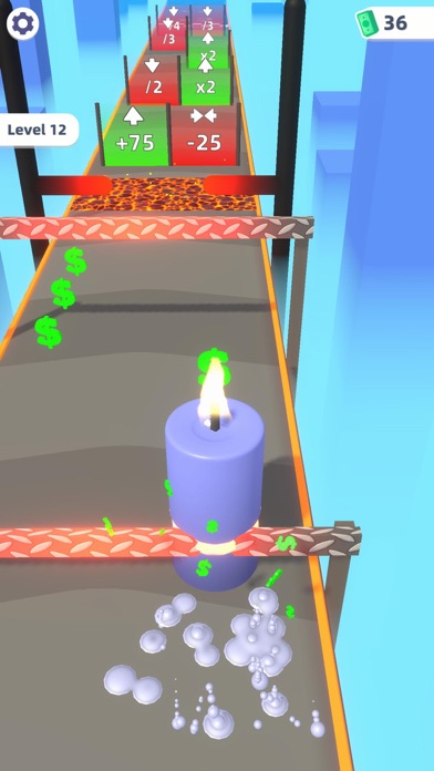 Candle Melt Runner! Screenshot