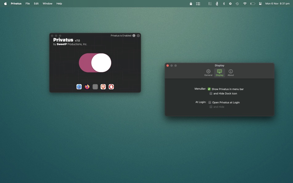 #6. Privatus - privacy manager (macOS) 由: SweetP Productions, Inc.
