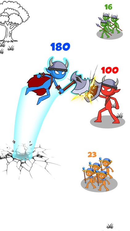 Stickman Battle: Survival.io screenshot-3