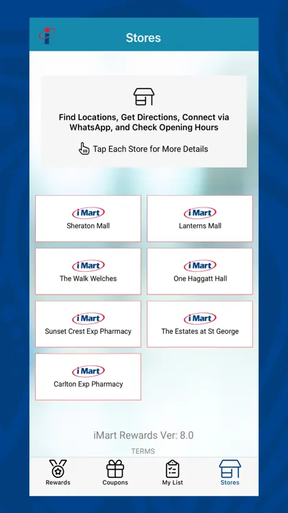 Captura de tela 6 de 6 de iMart Rewards