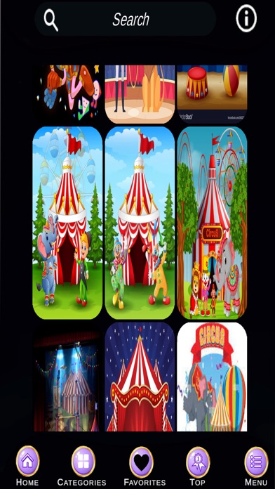 The Amazing Wallpaper Circus Screenshot