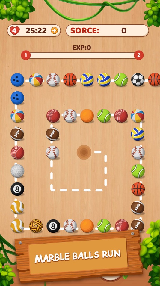 #2. Marble Balls Run (iOS) 由: MNMFUN