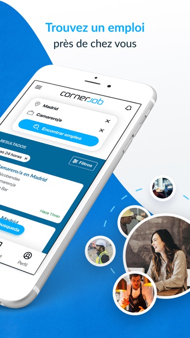 Screenshot #2 pour CornerJob - Offres d'emploi