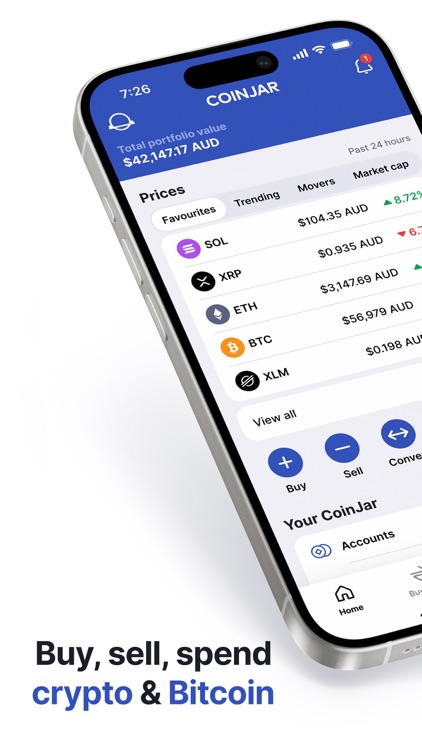 CoinJar: Buy Bitcoin Instantly screenshot-0