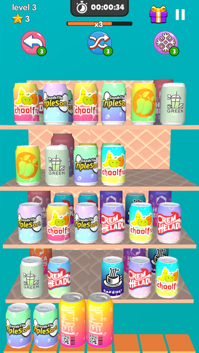 Triple Tile Goods Master Sort Screenshot