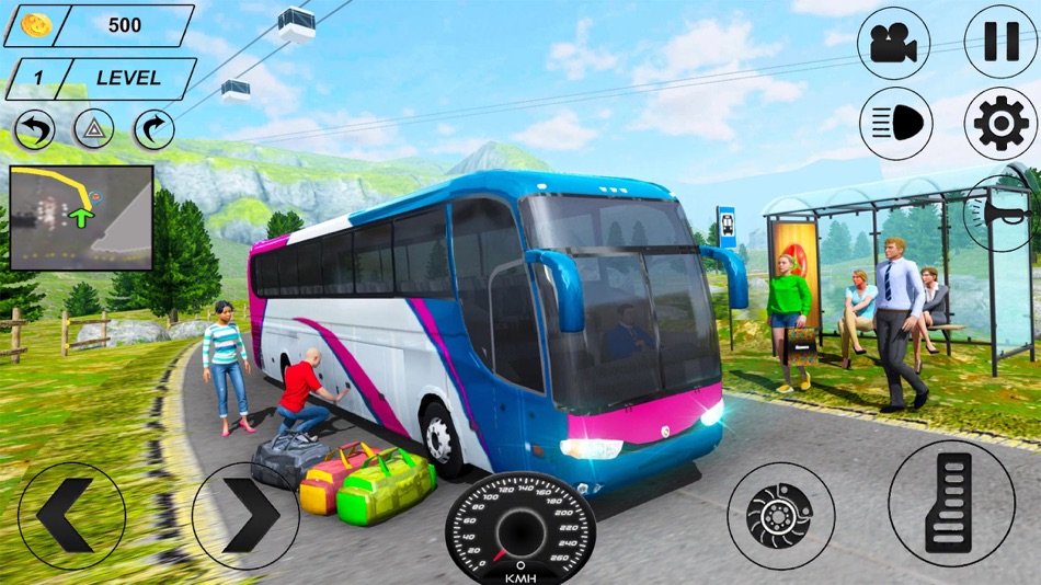 Mountain Tourist Bus Sim 3D - 1.1 - (iOS)