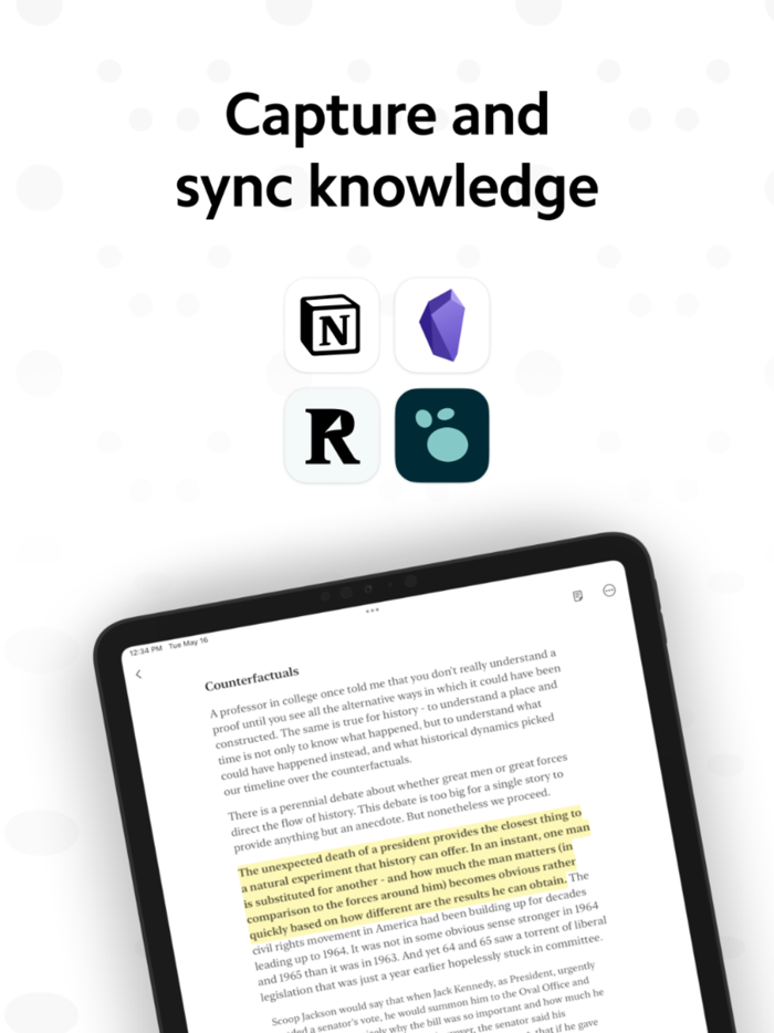 Matter A better reading app