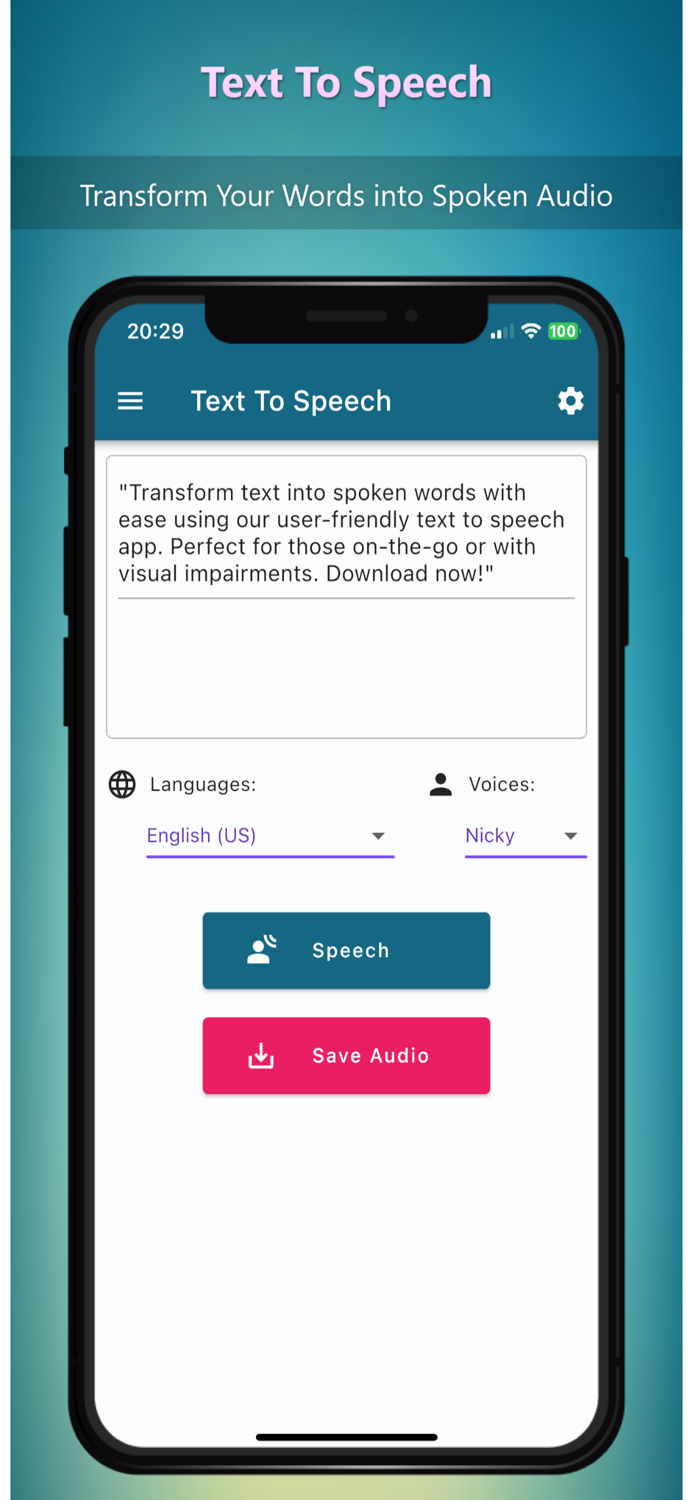 Text To Speech - Text Reader