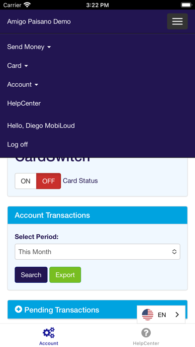Amigo Paisano Cashmo Screenshot