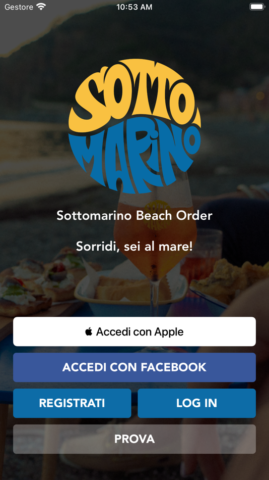 Sottomarino Beach Order - 6.0 - (iOS)