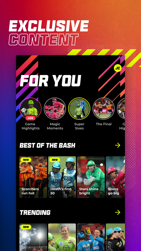 #4. Big Bash (iOS) 由: Cricket Australia