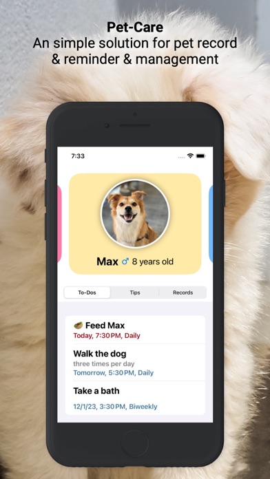 Pet-Care Screenshot