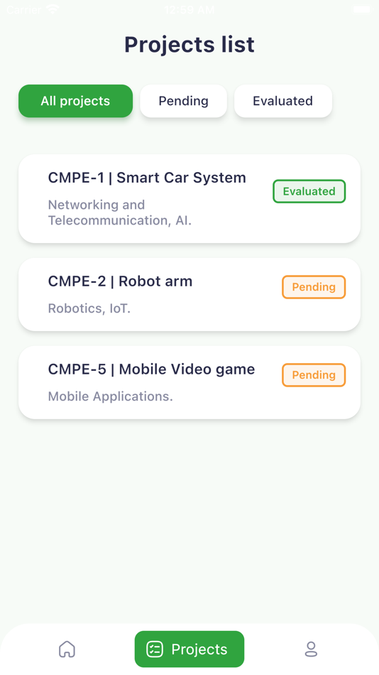 #2. Nice - Evaluation App (iOS) 由: OPTIMAL SOURCE