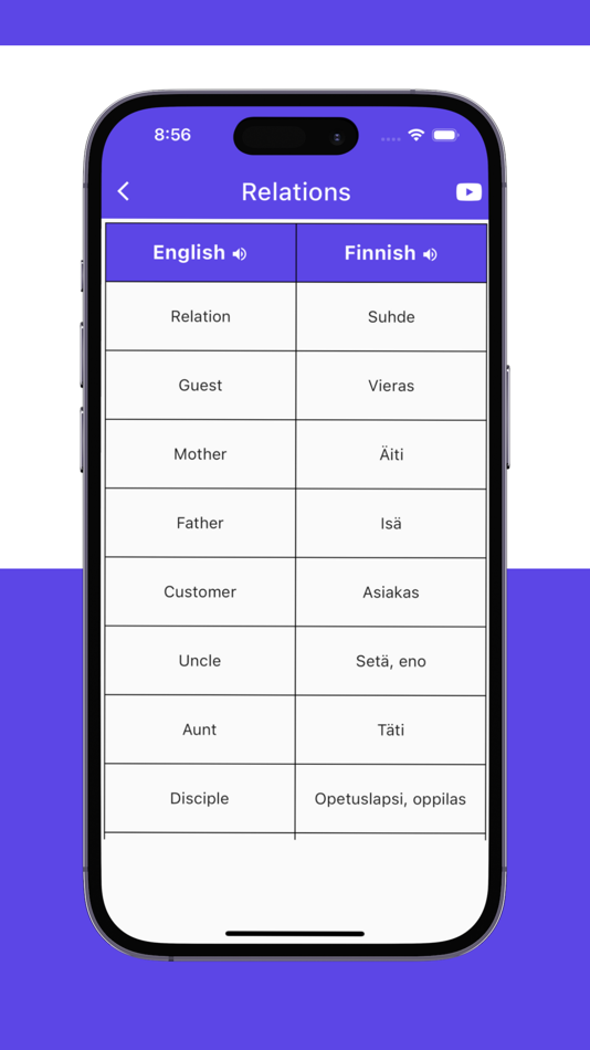 #2. Finnish Words App (iOS) 由: Valaji Global