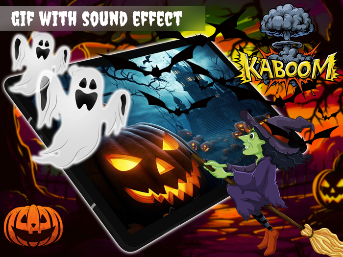 Halloween GIF Photo Stickers