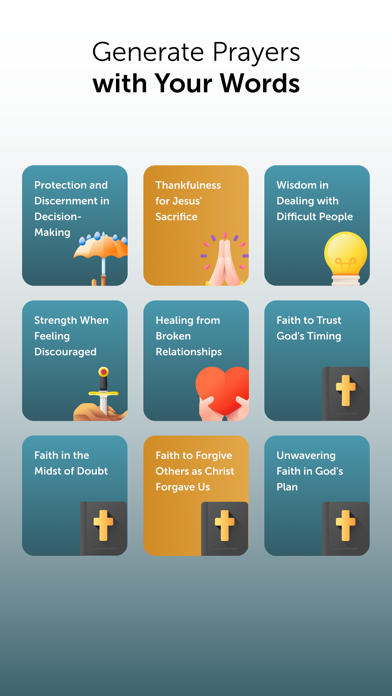 Prayerly: AI Christian Prayers Screenshot